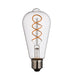 Endon 107771 Twist 1lt Accessory Clear glass 4W LED E27 Warm White - westbasedirect.com