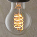 Endon 107773 Spiral GLS 1lt Accessory Clear glass 4W LED E27 Warm White - westbasedirect.com