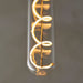 Endon 107971 Spiral Tubular 1lt Accessory Clear glass 4W LED E27 Warm White - westbasedirect.com