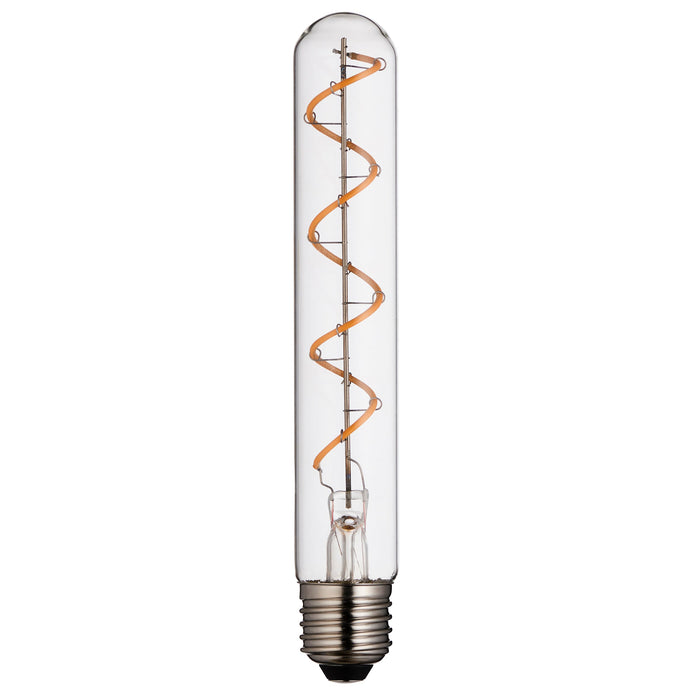 Endon 107971 Spiral Tubular 1lt Accessory Clear glass 4W LED E27 Warm White - westbasedirect.com