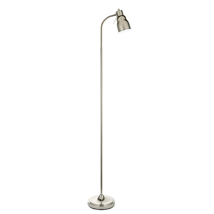 Endon 108127 Classic Flexi Reader Floor Bright nickel plate 7W LED GU10 (Required)