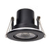 Saxby 108295 ShieldECO 500 CCT Tilt 5W Matt black paint & clear acrylic 5W LED module (SMD 2835  CCT) CCT - westbasedirect.com