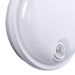 Saxby 108746 Rond Plus CCT pIR IP65 15W Opal & gloss white pc 15W LED module (SMD 2835  CCT) CCT - westbasedirect.com