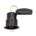 Saxby 109805 Saxby ShieldONE 65 fire-rated Can IP65 Matt black paint - westbasedirect.com