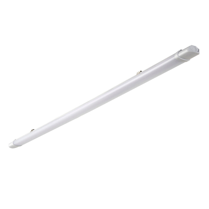 Saxby 110964 Reeve ECO 5ft 4000K IP65 33W Opal & gloss white pc 33W LED module (SMD 2835) Cool White