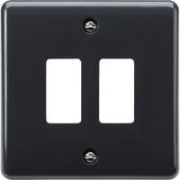 Knightsbridge PMG2 Part M 2G Grid Faceplate