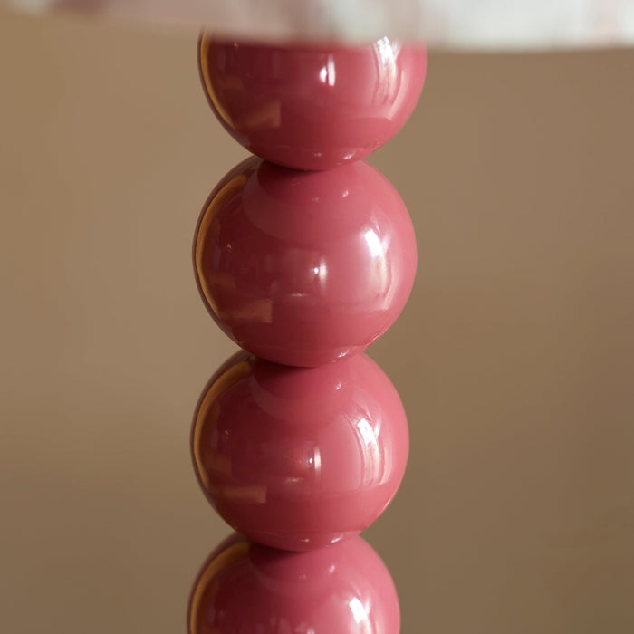 Endon 111282 Higgledy Table Base Gloss pink clay paint 7W LED E14 (Required)
