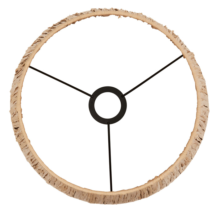 Endon 111507 Raffia 32cm Tapered Shade Natural raffia 10W LED E27 (Required)