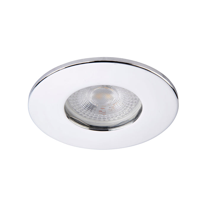 Saxby 111576 Saxby ShieldONE 65 Bezel iP65 - Chrome Chrome effect plate - westbasedirect.com