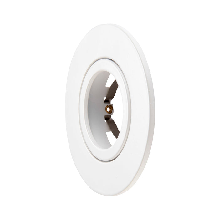 Saxby 111577 Saxby ShieldONE 75 Bezel tilt - White Matt white paint - westbasedirect.com