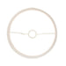 Endon 111630 Ivy 35cm Tapered Shade Vintage white & almond white fabric 10W LED E27 or B22 (Required) - westbasedirect.com