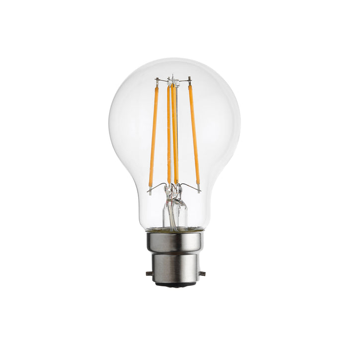 Endon 111751 B22 LED filament GLS Dimmable Clear glass 7W LED B22 Warm White