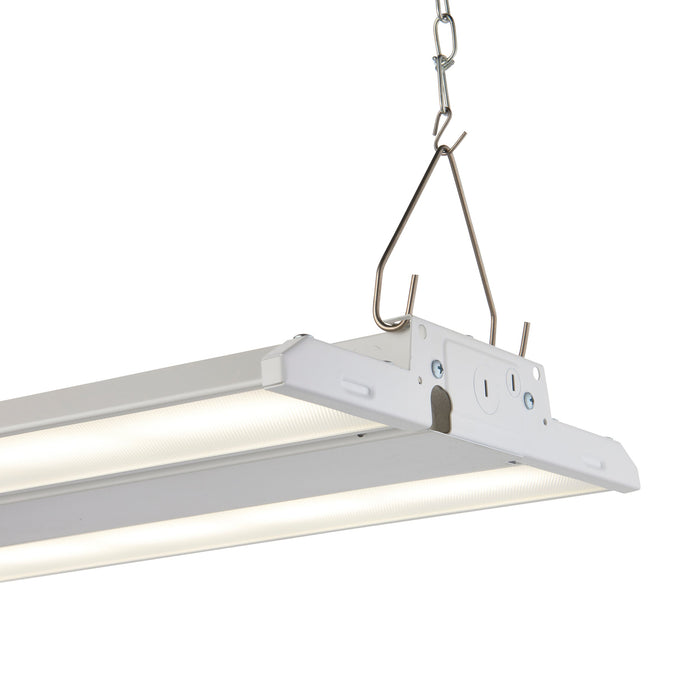 Saxby 112538 Apollo 150W 150W Matt white paint 150W LED module (SMD 2835) Daylight White - westbasedirect.com