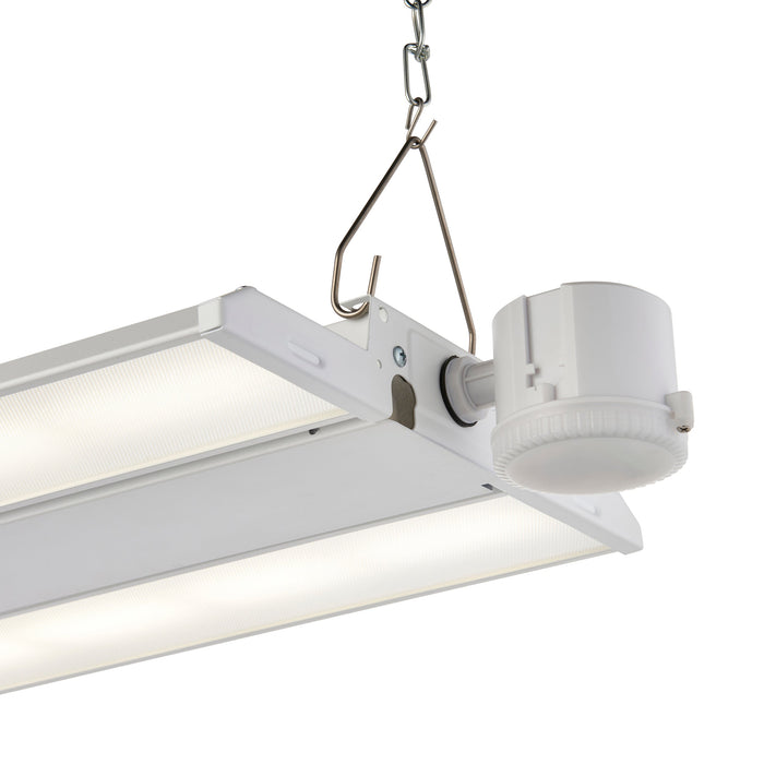 Saxby 112538 Apollo 150W 150W Matt white paint 150W LED module (SMD 2835) Daylight White - westbasedirect.com