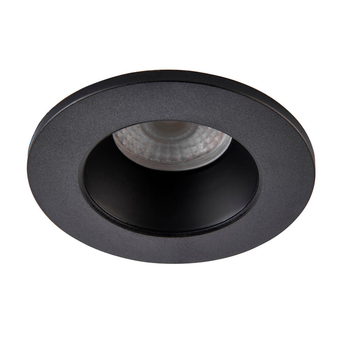 Saxby 112542 ShieldPRO Anti Glare 4CCT IP65 7W Matt black paint & clear acrylic 7W LED module (SMD 2835  CCT) CCT - westbasedirect.com