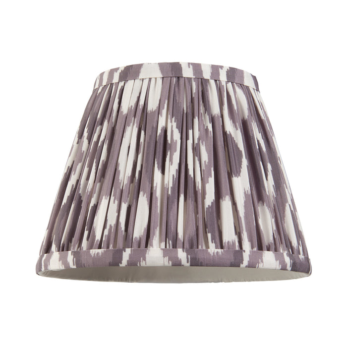 Endon 113083 Ikat 20cm Tapered Shade Pearl grey fabric 7W LED E14 or B22 (Required)