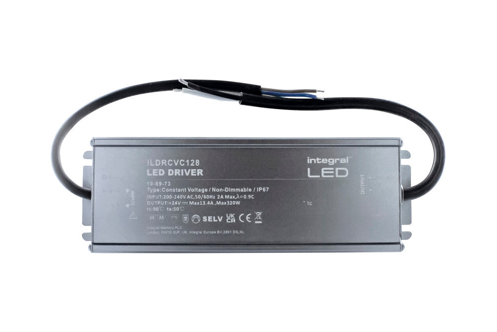 Integral Driver Buy Integral ILDRCVC128 320W 24V Constant Voltage LED Driver | Non ...