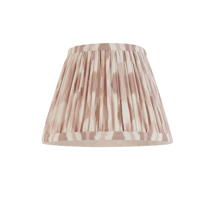 Endon 113224 Ikat 20cm Tapered Shade Neutral print fabric 7W LED E14 or B22 (Required)