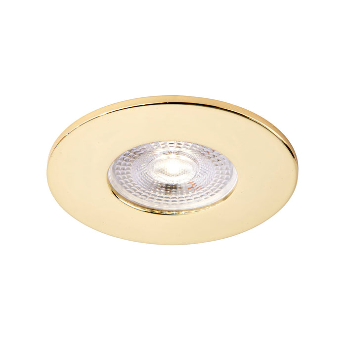 Saxby 113278 Saxby ShieldONE 65 Bezel fixed - Brass Brass effect plate - westbasedirect.com