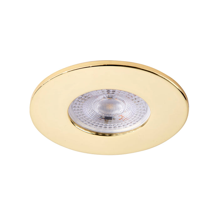 Saxby 113278 Saxby ShieldONE 65 Bezel fixed - Brass Brass effect plate - westbasedirect.com