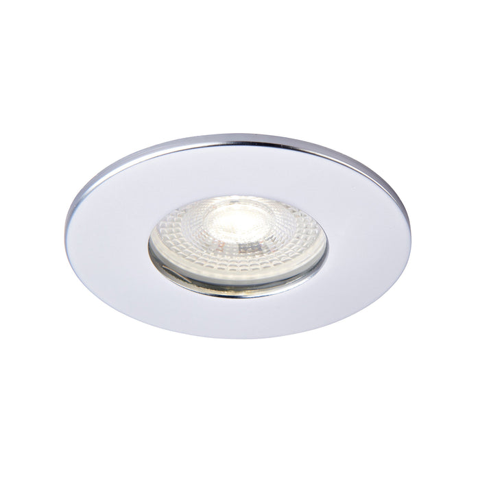 Saxby 113285 Saxby ShieldONE 65 Bezel iP65 - Silver Silver effect paint - westbasedirect.com