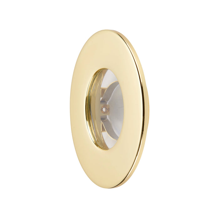 Saxby 113286 Saxby ShieldONE 65 Bezel iP65 - Brass Brass effect plate