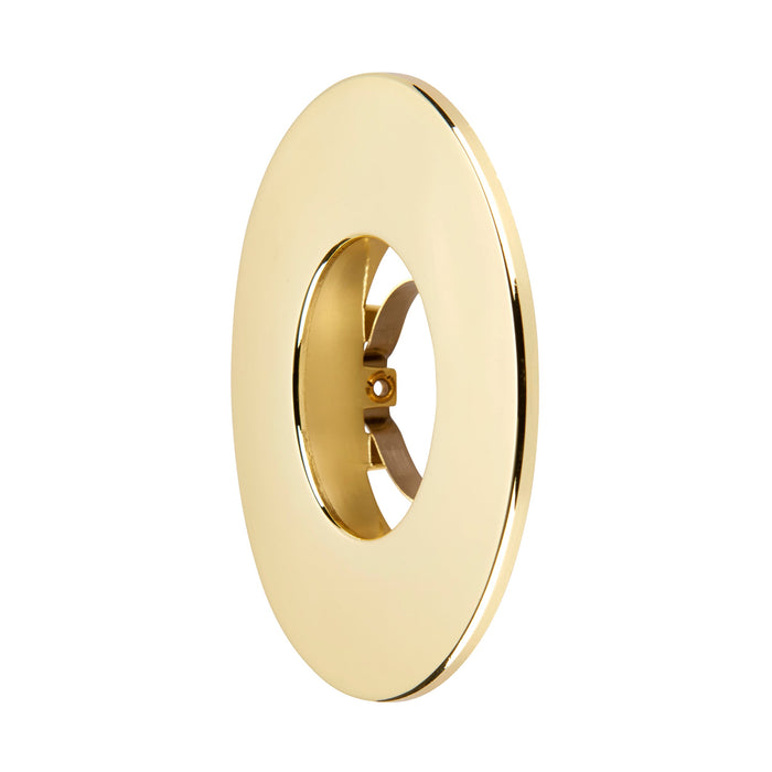Saxby 113296 Saxby ShieldONE 75 Bezel fixed - Brass Brass effect plate - westbasedirect.com