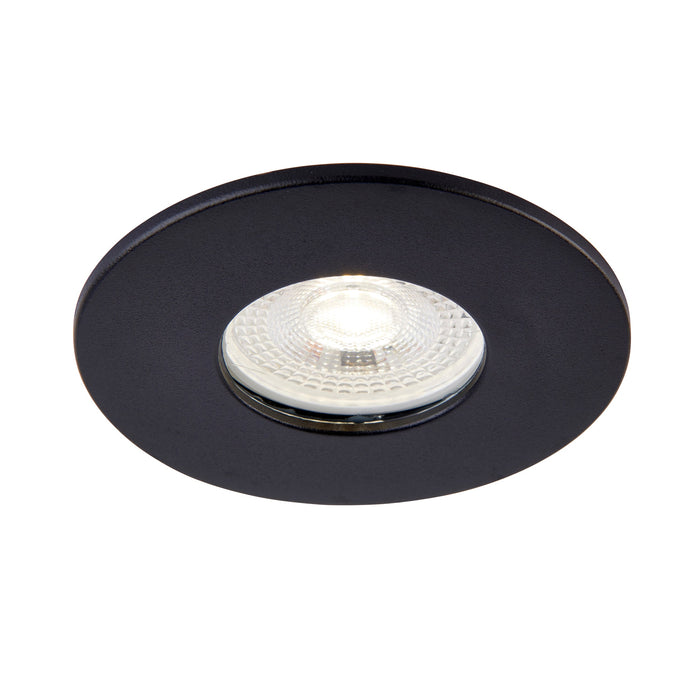 Saxby 113301 Saxby ShieldONE 75 Bezel iP65 - Black IP65 Matt black paint - westbasedirect.com