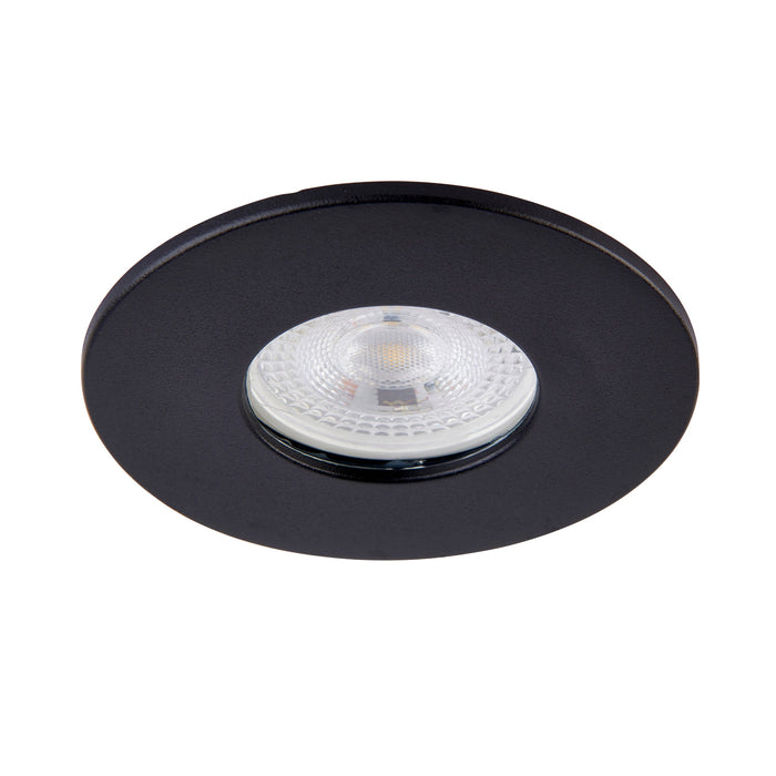 Saxby 113301 Saxby ShieldONE 75 Bezel iP65 - Black IP65 Matt black paint - westbasedirect.com