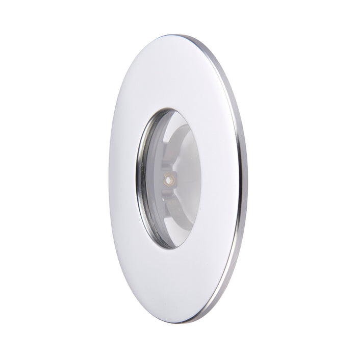 Saxby 113305 Saxby ShieldONE 75 Bezel iP65 - Silver IP65 Silver effect paint - westbasedirect.com
