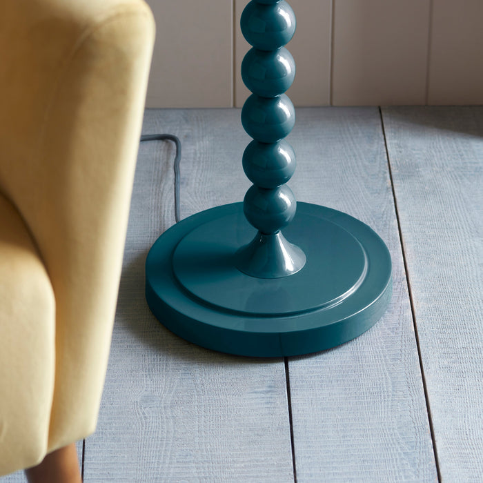 Endon 113859 Higgledy Floor Base Gloss marlin blue paint 10W LED E27 (Required)