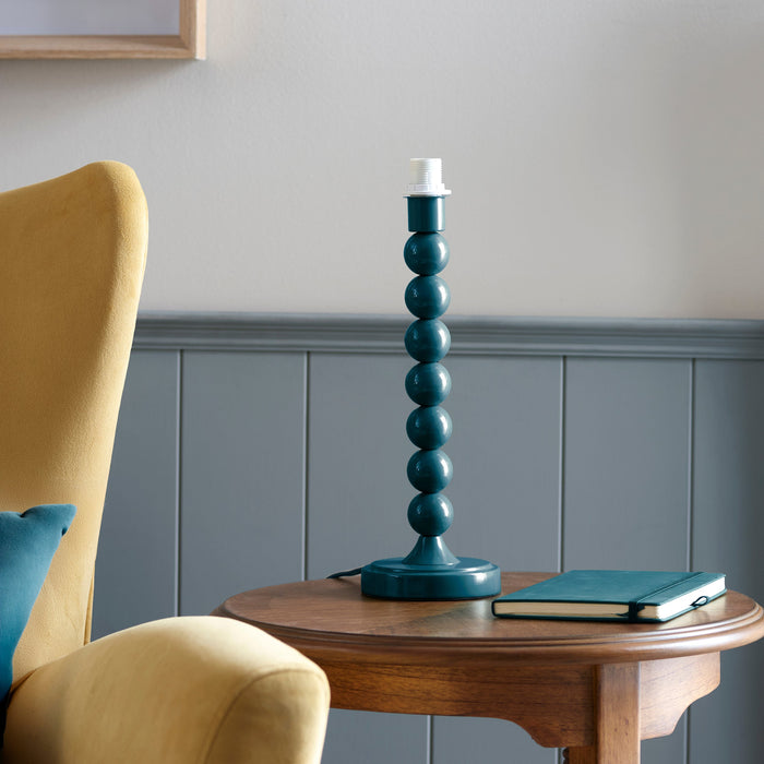 Endon 113862 Higgledy Table Base Gloss marlin blue paint 7W LED E14 (Required)