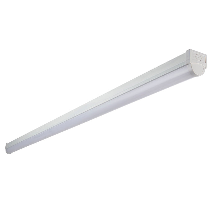 Saxby 113959 RularPRO High Lumen EM MW 6FT 64W Opal pc & gloss white paint 64W LED module (SMD 2835  CCT) CCT