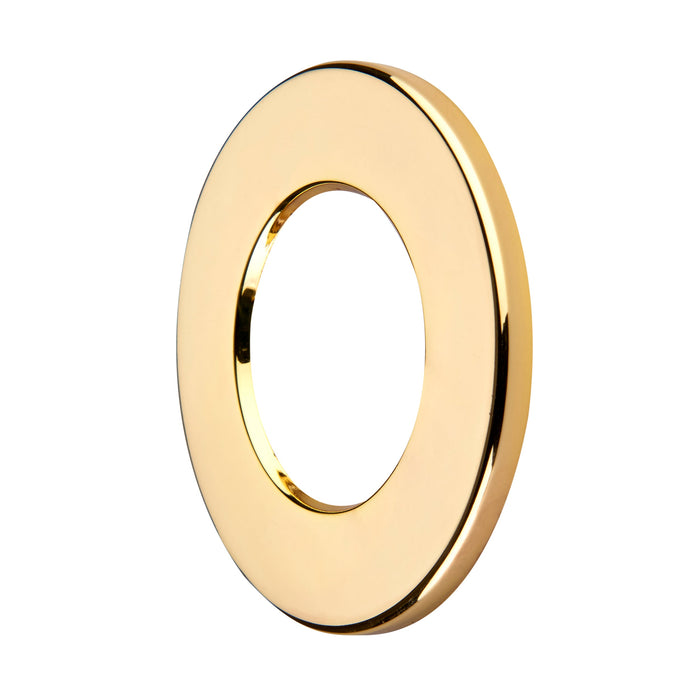 Saxby 114588 ShieldECO Bezel polished Brass Polished brass effect plate