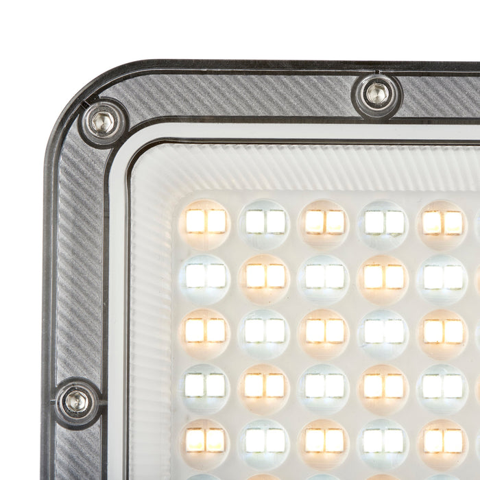 Saxby 118609 Fortis CCT 150W IP65 LED Floodlight 3000K/4000K/6500K - Matt Black