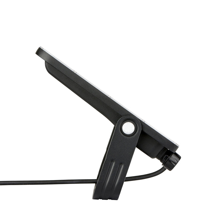 Saxby 118609 Fortis CCT 150W IP65 LED Floodlight 3000K/4000K/6500K - Matt Black