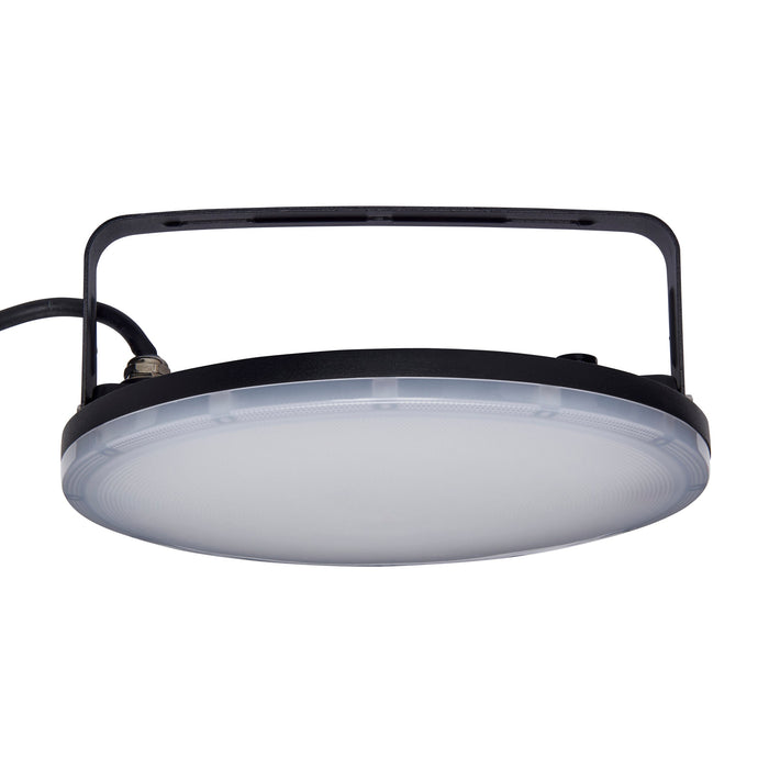 Saxby 118611 Titan Anti-Glare CCT 100W IP65 LED Highbay 3000K/4000K/6500K - Matt Black