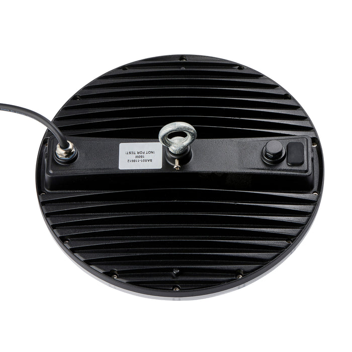 Saxby 118612 Titan Anti-Glare CCT 150W IP65 LED Highbay 3000K/4000K/6500K - Matt Black