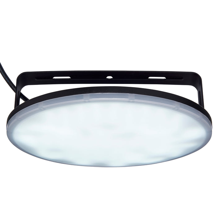 Saxby 118613 Titan Anti-Glare CCT 200W IP65 LED Highbay 3000K/4000K/6500K - Matt Black