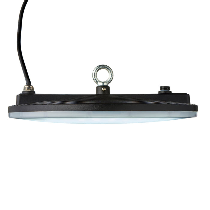Saxby 118613 Titan Anti-Glare CCT 200W IP65 LED Highbay 3000K/4000K/6500K - Matt Black