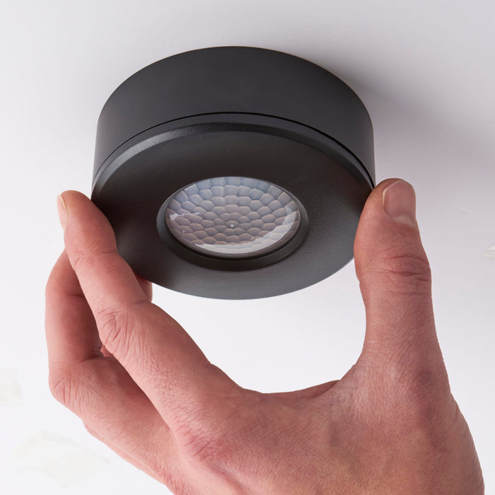 Saxby 118619 PIR Detector Sensor 2-in-1 Black