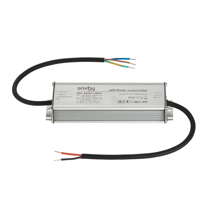 Saxby 118832 IP67 48V 150W Constant Voltage LED Driver