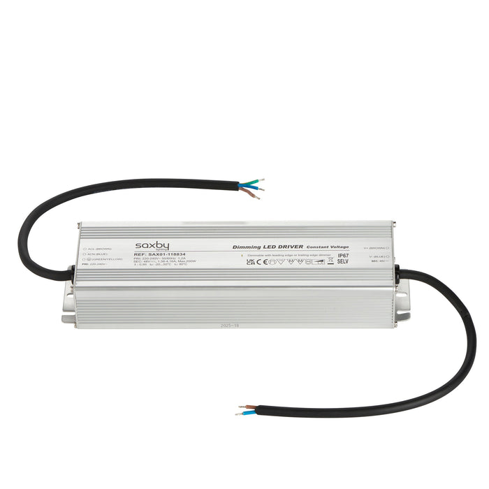 Saxby 118834 IP67 48V 200W Constant Voltage LED Driver Dimmable