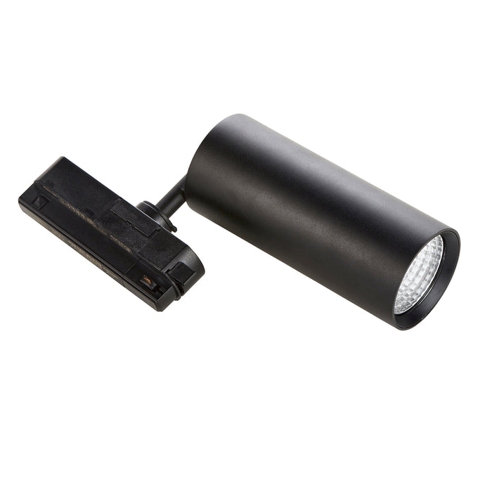 Saxby 119093 Lunaro IP20 24W/26W/28W/30W Multi-Wattage LED Track Head Light 3000K - Matt Black