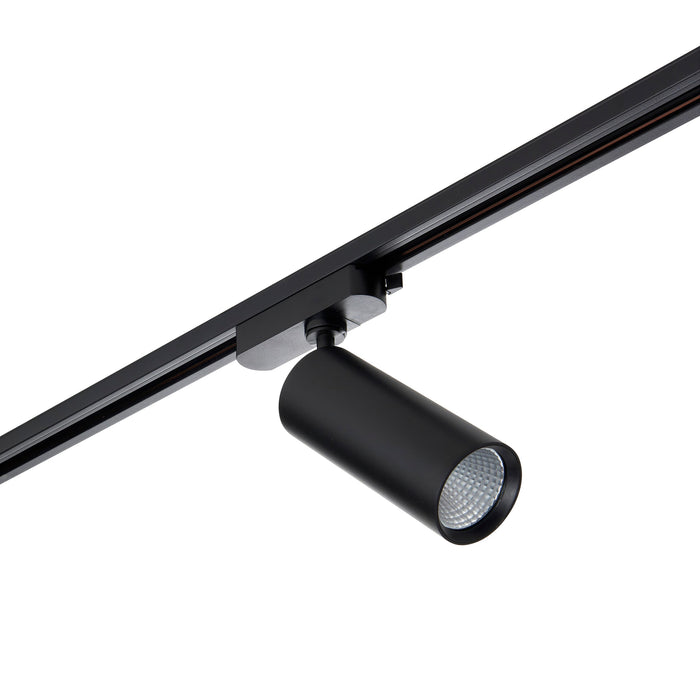 Saxby 119093 Lunaro IP20 24W/26W/28W/30W Multi-Wattage LED Track Head Light 3000K - Matt Black