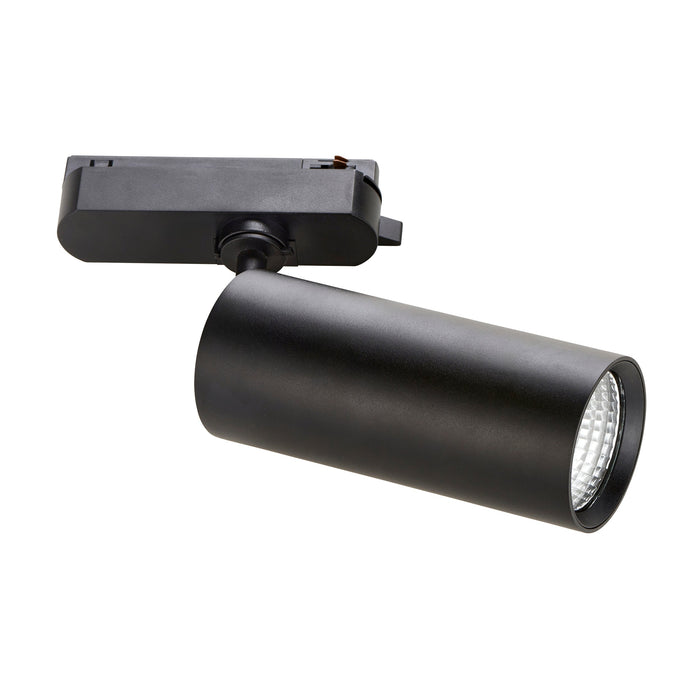 Saxby 119094 Lunaro IP20 24W/26W/28W/30W Multi-Wattage LED Track Head Light 4000K - Matt Black
