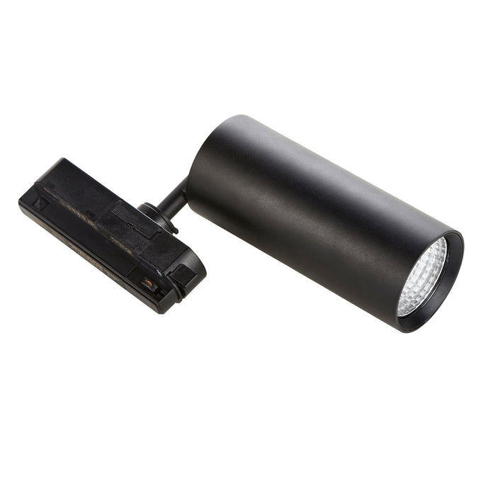 Saxby 119094 Lunaro IP20 24W/26W/28W/30W Multi-Wattage LED Track Head Light 4000K - Matt Black