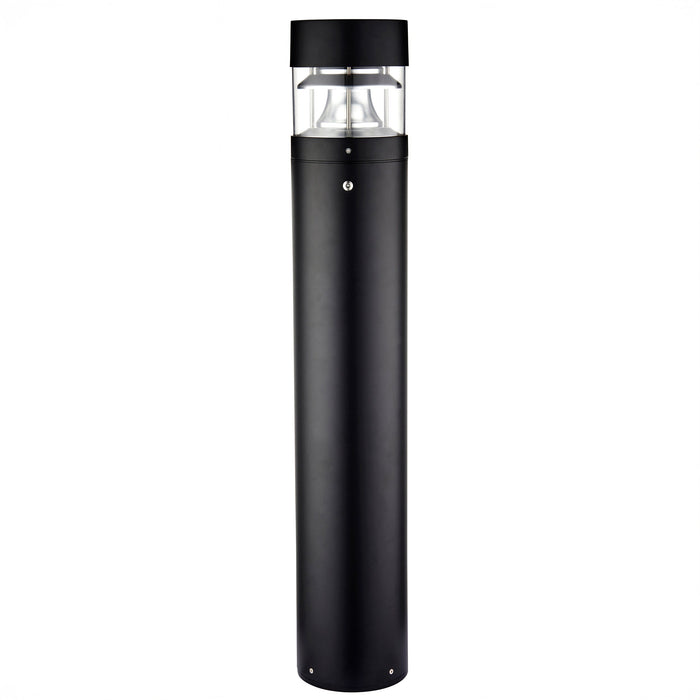 Saxby 119099 Zone 15W E27 IP65 LED Bollard Photocell - Black (Lamp Not Included)