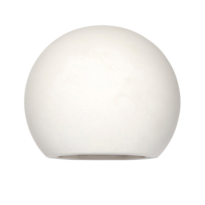 Saxby 119103 Clarus 18W IP20 G9 Wall Light Dimmable - White Plaster (Lamp Not Included)