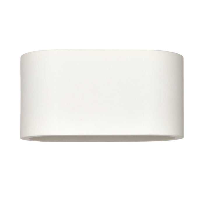Saxby 119104 Visus 18W IP20 G9 Wall Light Dimmable - White Plaster (Lamp Not Included)